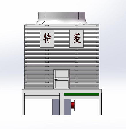 逆流閉式冷卻塔填料