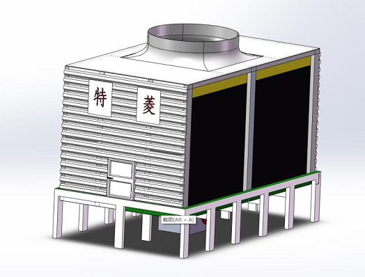 超低噪聲冷卻塔結(jié)構(gòu)